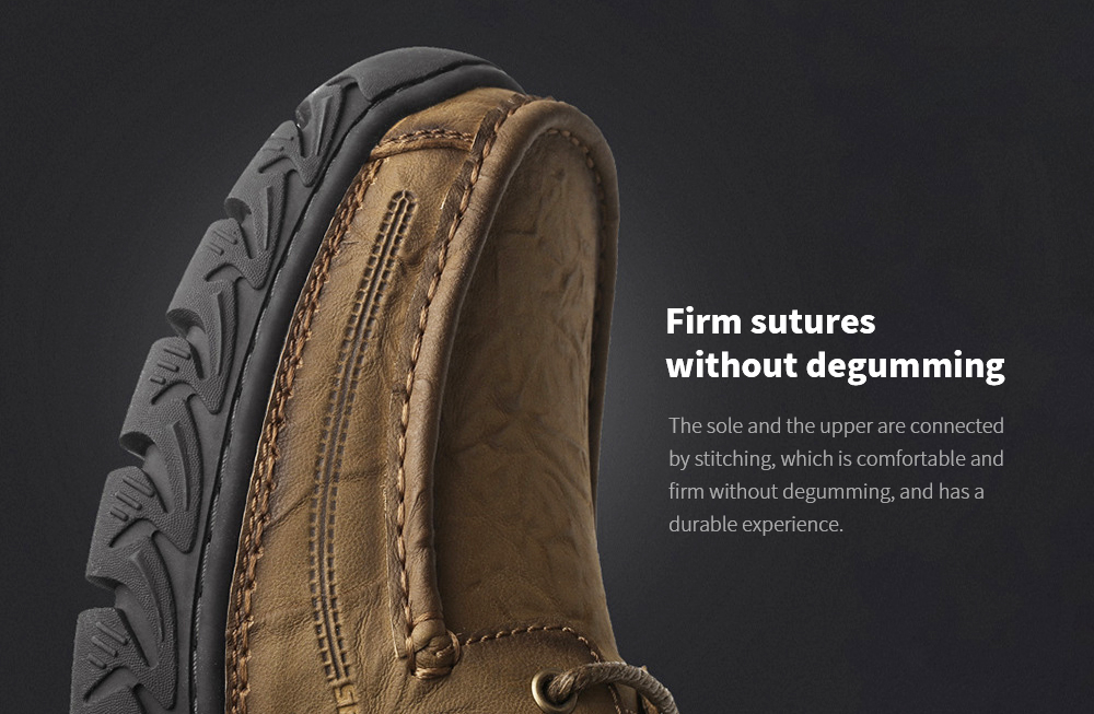 Men's British Solid Color Casual Shoes Low Help Outdoor Equipment - Khaki 43 Men's British Solid Color Casual Shoes Low Help Outdoor Equipment - Khaki 43