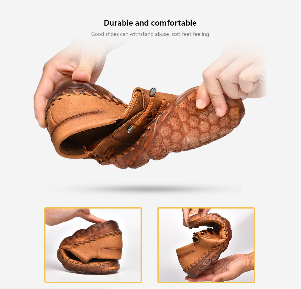 Spring Large Size Handmade Shoes Men's Breathable Trend Peas Shoes Thick Bottom All-match Casual Shoes - Green 587 38 Spring Large Size Handmade Shoes Men's Breathable Trend Peas Shoes Thick Bottom All-match Casual Shoes - Green 587 38