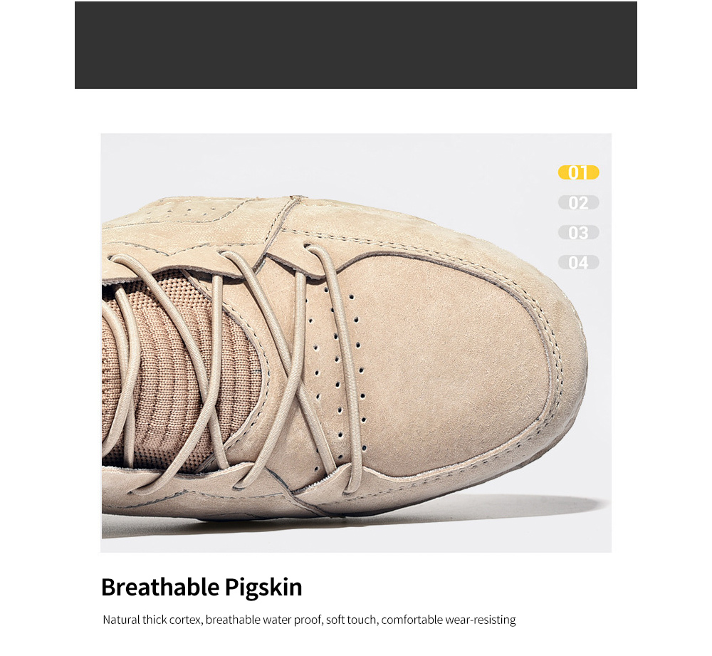 Men Pigskin Materials Casual Flat Shoes Outdoor Tide All-match Peas Shoes Large Size Soft Bottom Breathable Footwear - Gray EU 47 Men Pigskin Materials Casual Flat Shoes Outdoor Tide All-match Peas Shoes Large Size Soft Bottom Breathable Footwear - Gray EU 47
