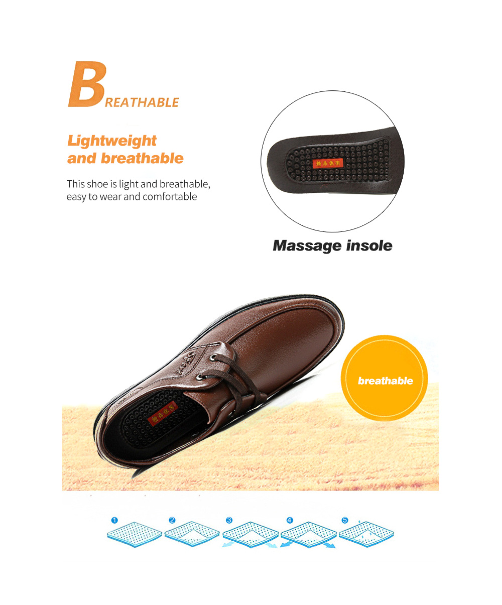 Men's Casual Soft-soled Shoes - Handsome black 46 Men's Casual Soft-soled Shoes - Handsome black 46