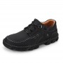 Casual Shoes - Handmade Leather Stitching Men's Large Size Shoes