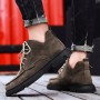 Casual Shoes - Large Size Pigskin Men Boots