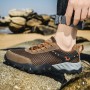 Casual Shoes - Men Shoes Fashion Trend Outdoor Running Hiking Footwear Breathable Mesh Wading Large Size Shoes