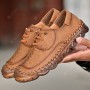 Casual Shoes - Men's Breathable Trend Peas Shoes Large Size Handmade Casual Shoes