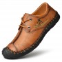 Casual Shoes - Men's Handmade Casual Shoes Large Size Durable Driving Footwear