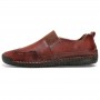 Flats & Loafers - Large Size Sewing Sole Handmade Men Casual Shoes