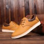 Flats & Loafers - Men Causal Shoes Lace-up Waterproof Shoes Tooling Shoes