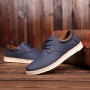 Flats & Loafers - Men Causal Shoes Lace-up Waterproof Shoes Tooling Shoes