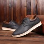 Flats & Loafers - Men Causal Shoes Lace-up Waterproof Shoes Tooling Shoes