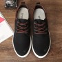 Flats & Loafers - Men's Casual Durable Canvas Shoes Lace-up