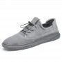 Flats & Loafers - Men's Outdoor Leisure All-match Flat Shoes Breathable Soft-soled Leather Elastic Buckle Lazy Pedal Shoes
