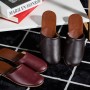 Men And Women Leather Slippers Neutral Slippers Korean Korean PU Leather Soles Tendon