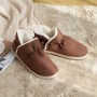 The All-inclusive Winter Thick Soft Bottom Cotton Slippers With Non-slip Heel Men And Women Home Home Warm Plush Cotton Shoes Couple