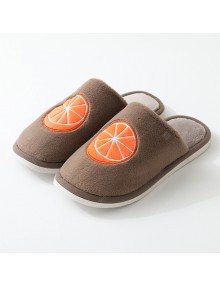 2020 Autumn And Winter Cartoon Cute Plush Cotton Slippers Men And Women Couple Home With Half A Pack With Warm Winter