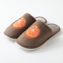 2020 Autumn And Winter Cartoon Cute Plush Cotton Slippers Men And Women Couple Home With Half A Pack With Warm Winter