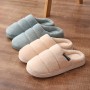 2020 Ms. Men Winter Cotton Slippers With Non-slip Home Warm Autumn And Winter Month Of Heavy-bottomed Couple