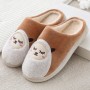 2020 Winter Warm Cotton Slippers Couple Anti-skid Slippers Home Cotton Trailer Plaid