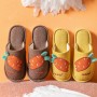 Ms. Autumn And Winter Seasons Cotton Slippers Home Floor With Heavy-bottomed Non-slip Slippers Male Couple Warm Shoes Month