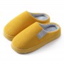 Non-slip Heavy-bottomed Female Cotton Slippers Home Autumn And Winter Warm Fluff Cute Couple Male Cotton-padded Shoes Winter Home