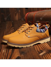 Autumn Men's Business Casual Shoes Waterproof Non-slip Shoes Low-top Men Shoes