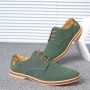 Dress Shoes - Business Casual Men's Matte Suede Shoes with Oxford Sole Male Shoes