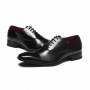 Dress Shoes - Business Men's Leather Shoes Large Size Korean Style Men's Casual Shoes Lace Up