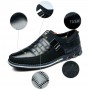 Dress Shoes - Men Casual Shoes First Layer Cowhide Leather Large Size Breathable