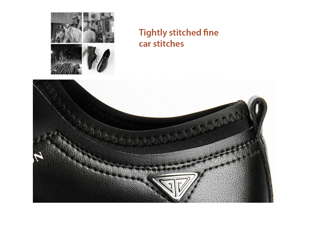 Men Shoes Tightly stitched fine car stitches